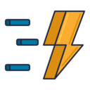 transportation,car,lightning bolt,horse power ok 